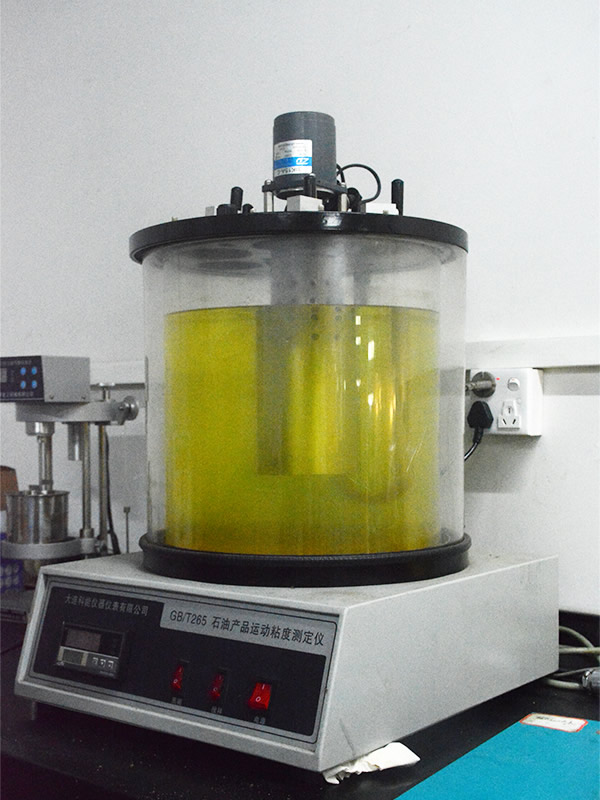 Petroleum product kinematic viscosity tester